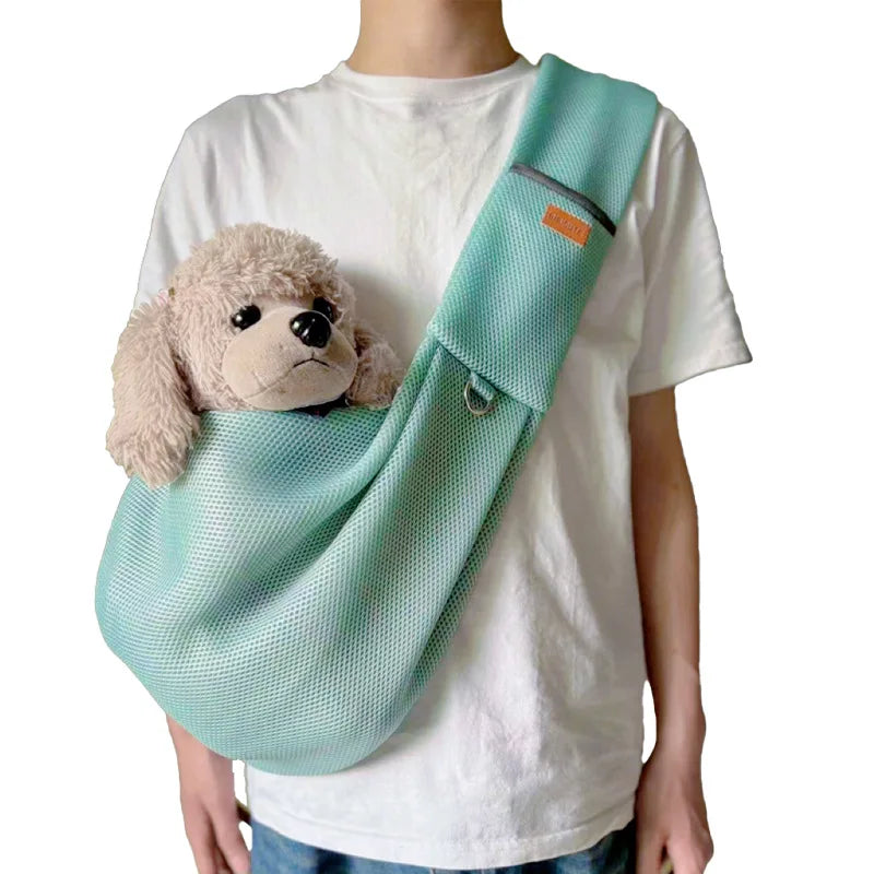 Pet Out Crossbody Bag Summer Cat Dog Pet Supplies Portable Breathable Pet Carriers Bags