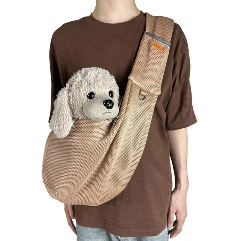 Pet Out Crossbody Bag Summer Cat Dog Pet Supplies Portable Breathable Pet Carriers Bags