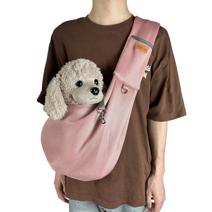 Pet Out Crossbody Bag Summer Cat Dog Pet Supplies Portable Breathable Pet Carriers Bags
